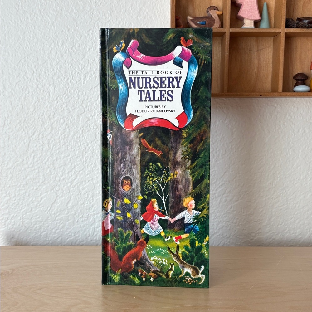 VINTAGE The Tall Book of Nursery Tales Vintage 1972 Hardcover Children's Rhymes